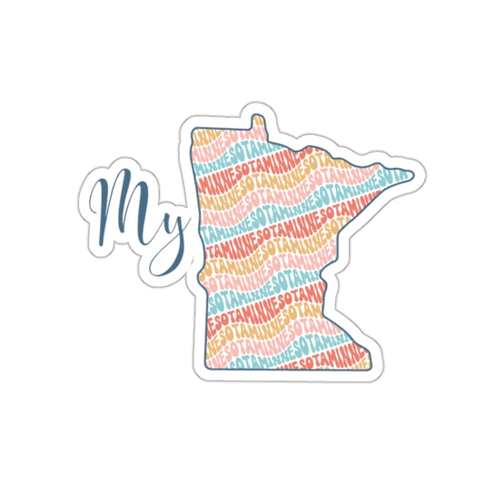 Kiss-Cut Stickers - My MN Minnesota