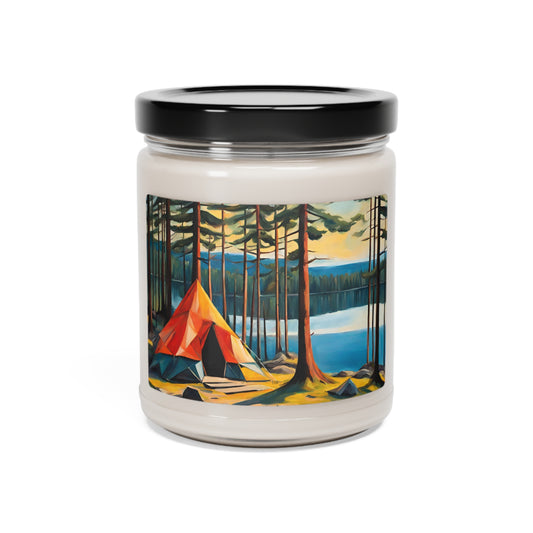Scented Soy Candle, 9oz - My MN Camping