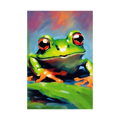 Posters - Farmer's Market Frog