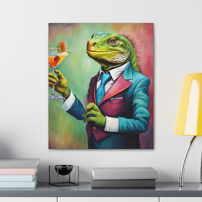 Canvas Gallery Wraps - Animal Life Lizard