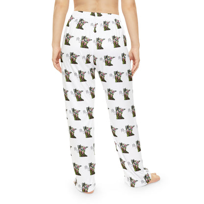 Women's Pajama Pants - My MN Lady Slipper - White