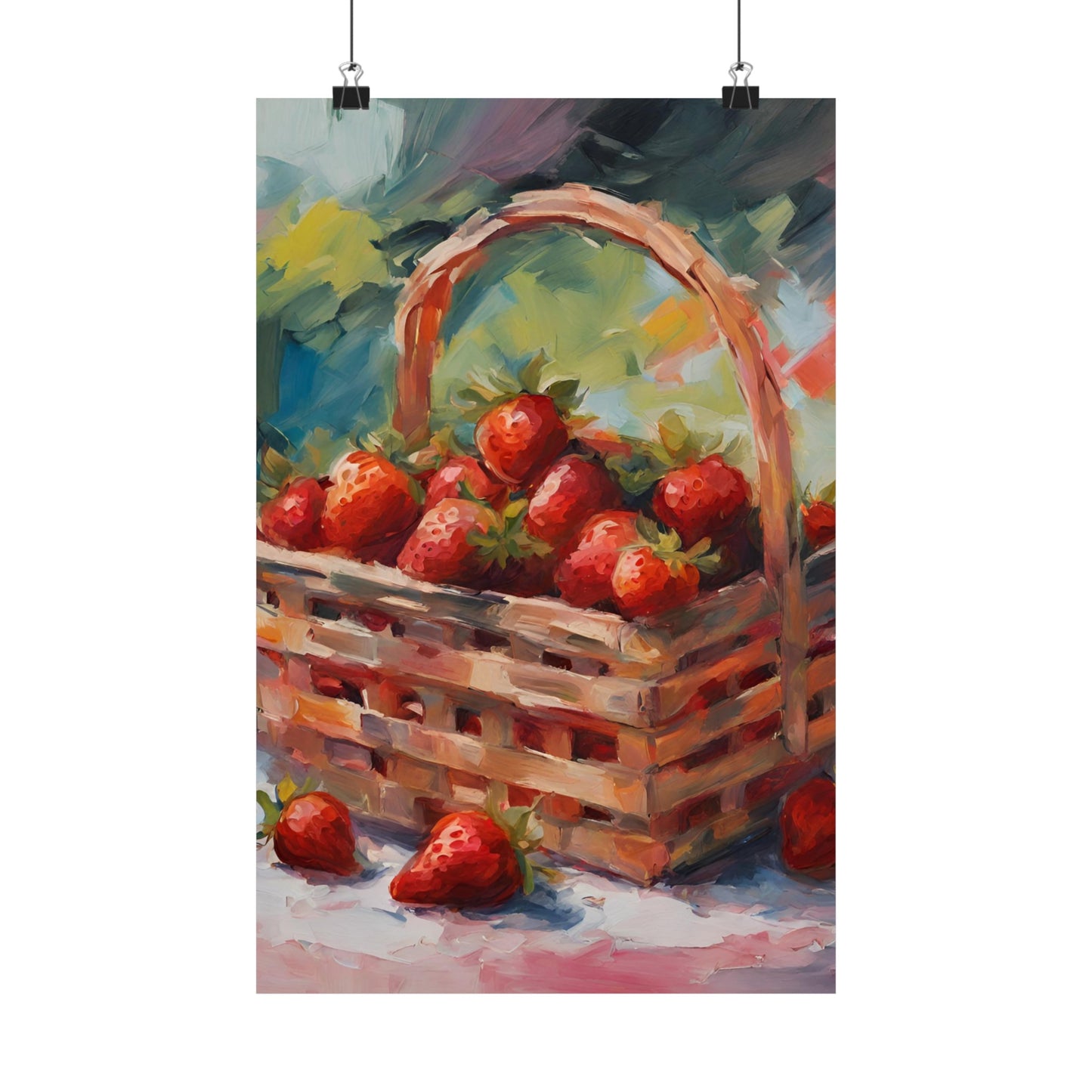 Posters - Farmer's Market Strawberries