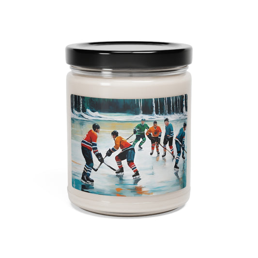 Scented Soy Candle, 9oz - My MN Hockey
