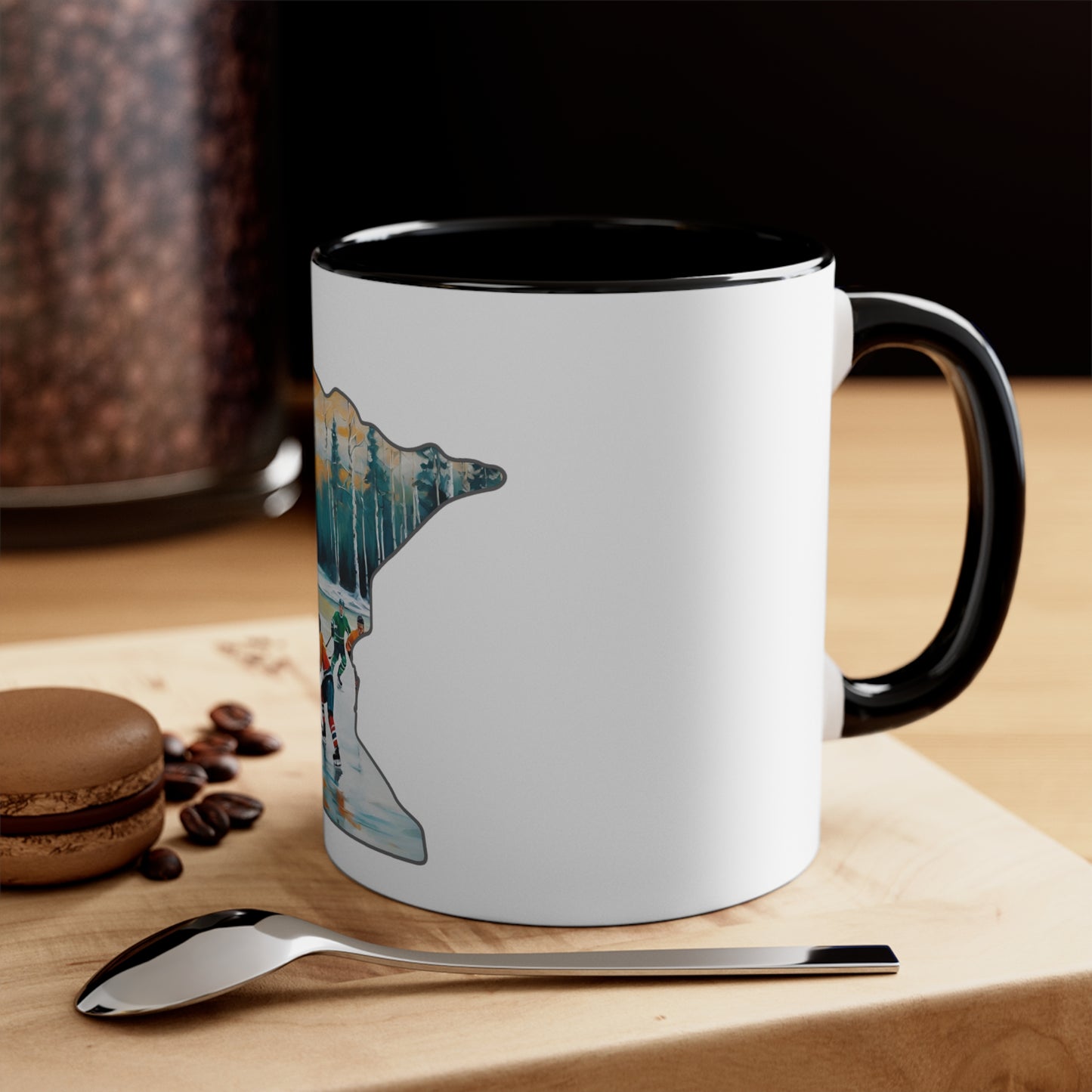 Accent Coffee Mug, 11oz - My MN Hockey