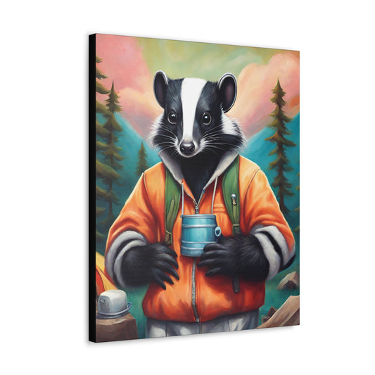 Canvas Gallery Wraps - Animal Life Skunk