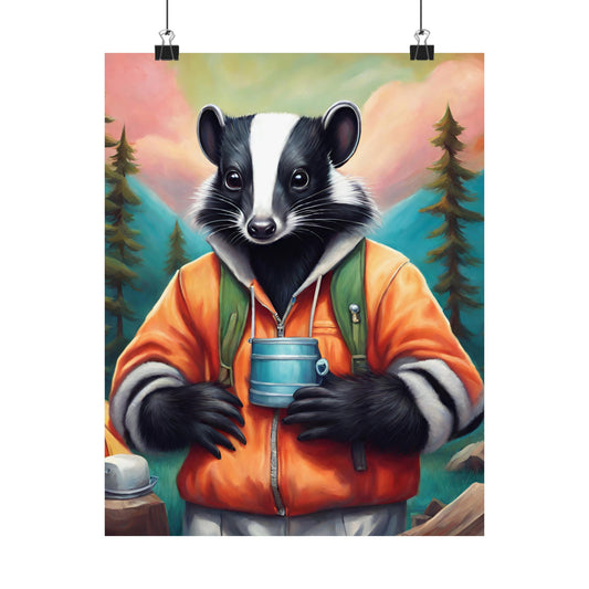 Posters - Animal Life Skunk
