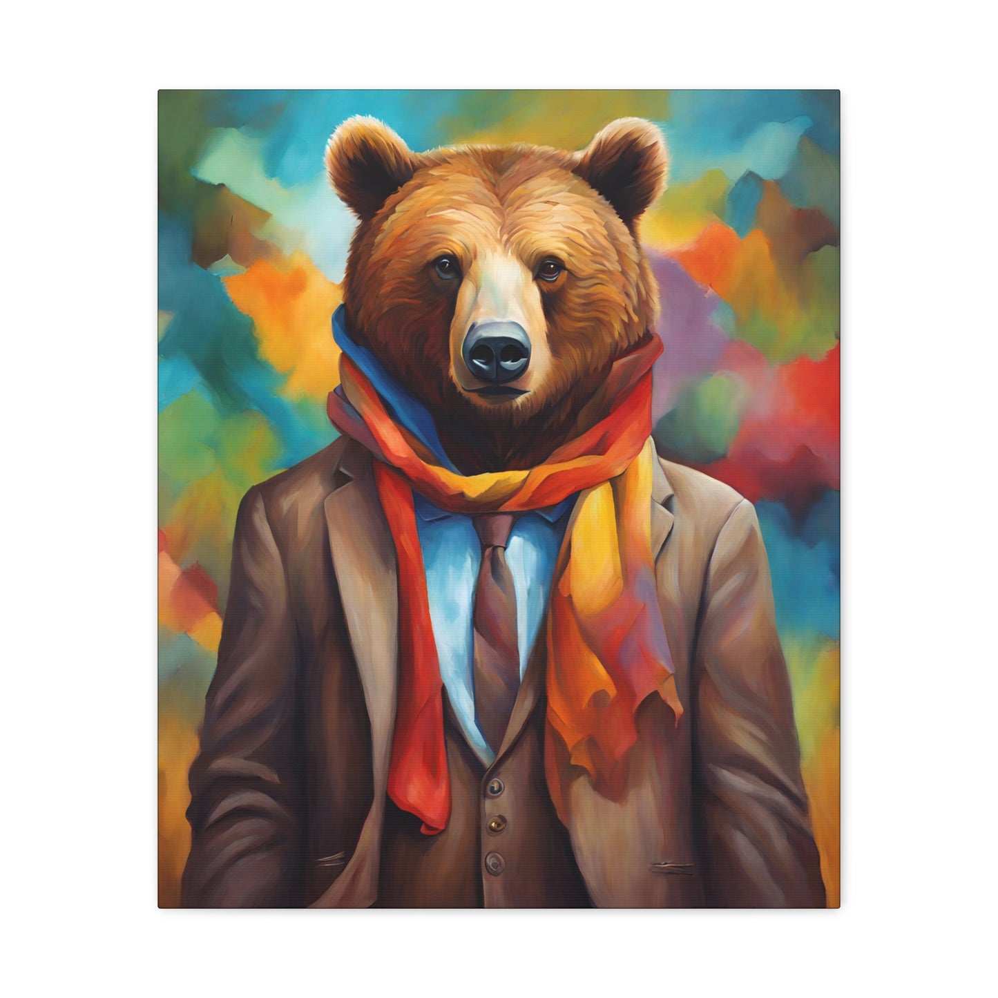 Canvas Gallery Wraps - Animal Life Bear