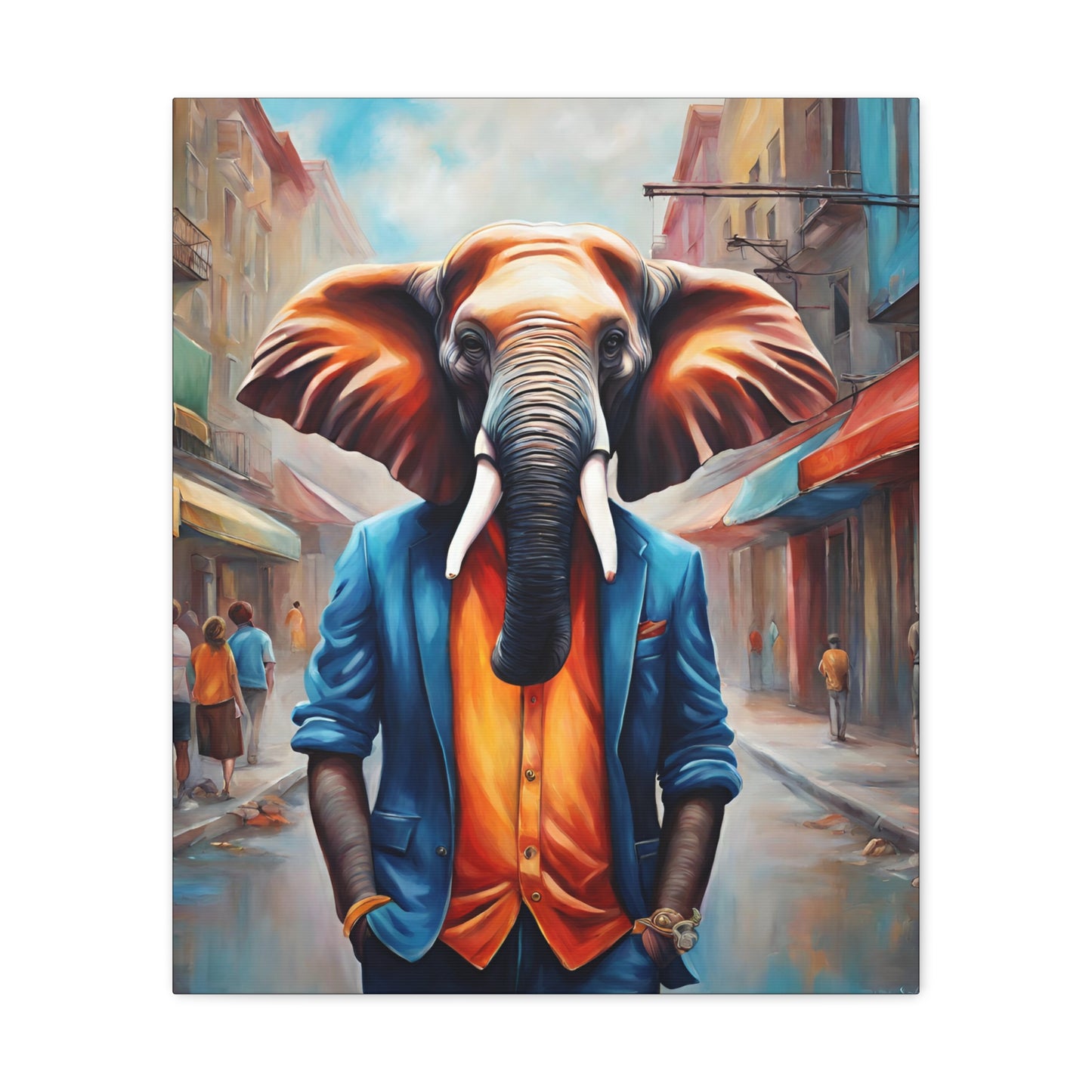 Canvas Gallery Wraps - Animal Life Elephant