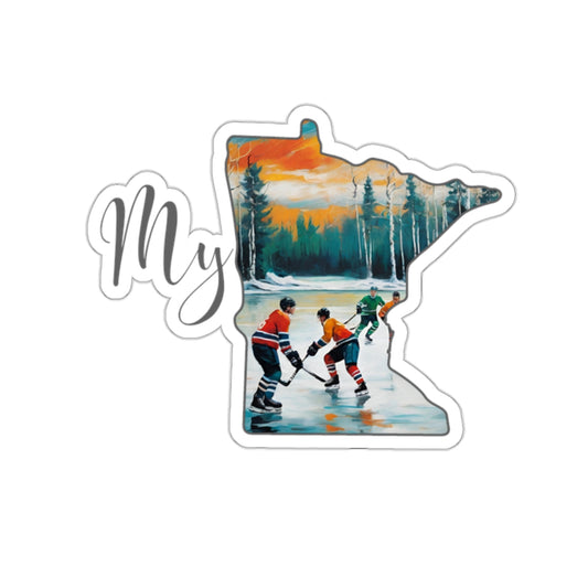 Kiss-Cut Stickers - My MN Hockey