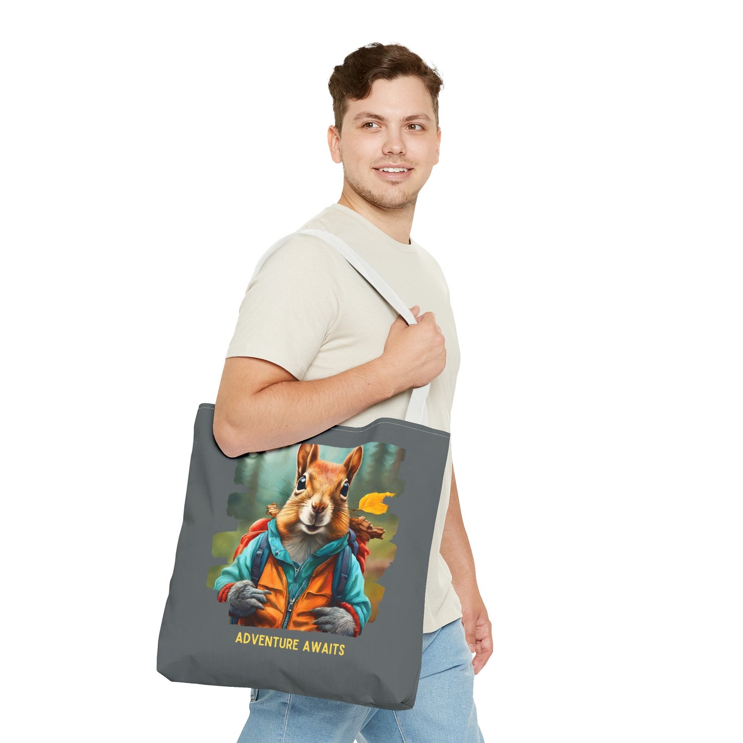 Tote Bag - Animal Life Collection - Squirrel