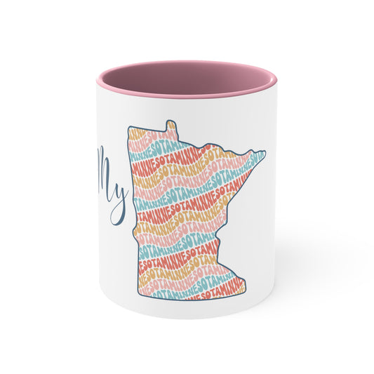 Accent Coffee Mug, 11oz - My MN Minnesota