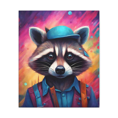Canvas Gallery Wraps - Animal Life Raccoon