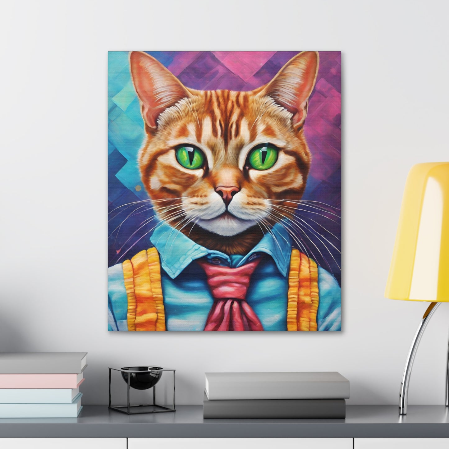 Canvas Gallery Wraps - Animal Life Tabby Cat
