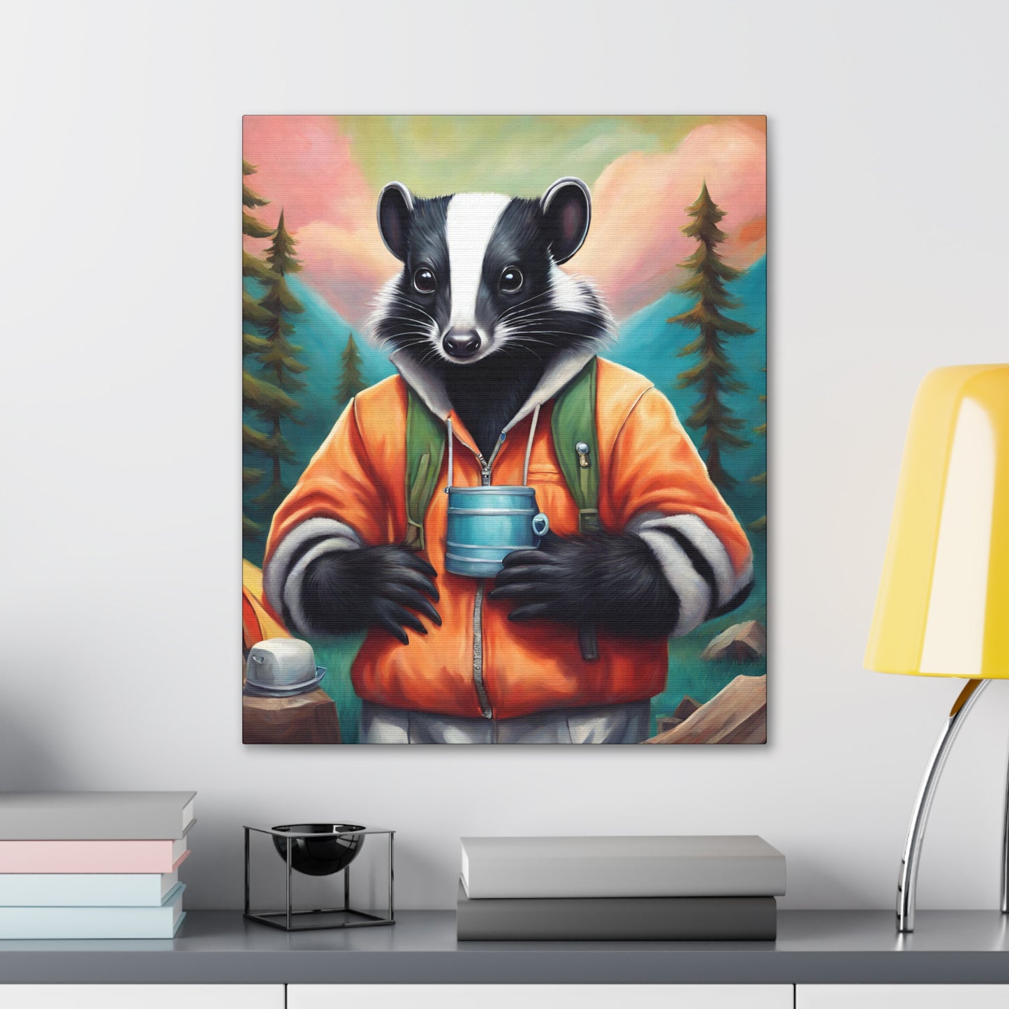 Canvas Gallery Wraps - Animal Life Skunk