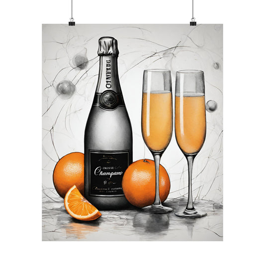 Posters - Cocktail Collection Champagne